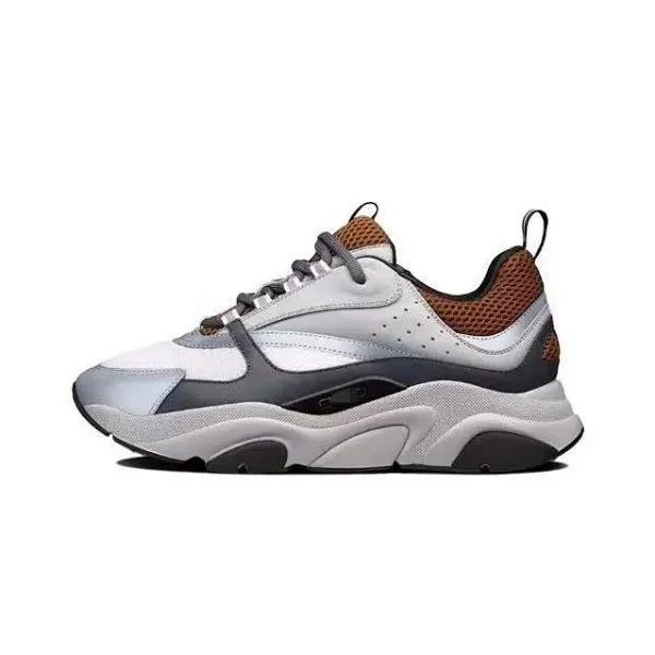 Dior Lady Dior White & Brown Sneakers