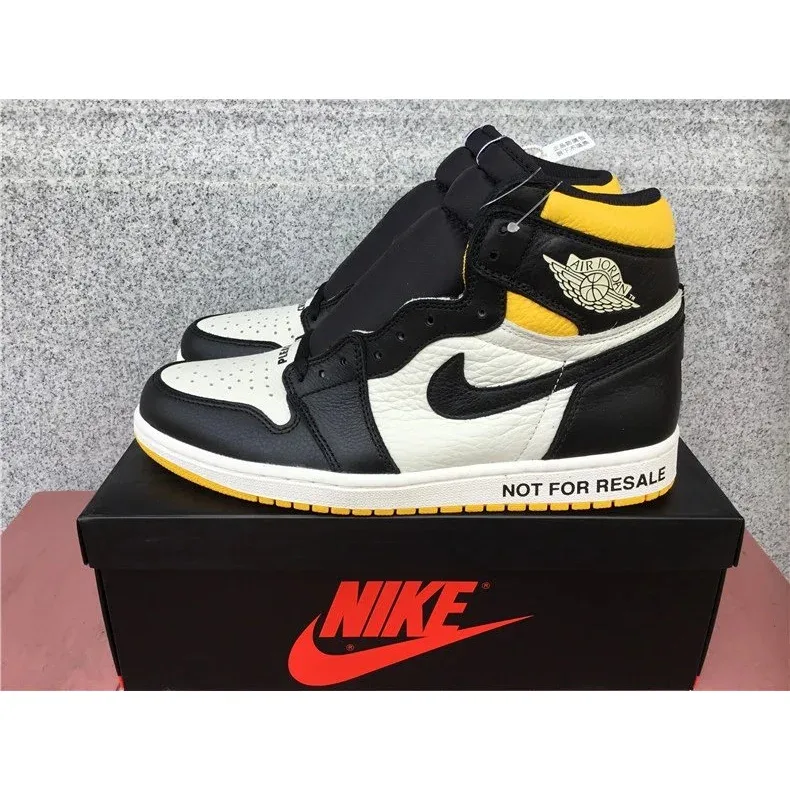 Nike Air Jordan 1 High '85 Black/Yellow Sneakers