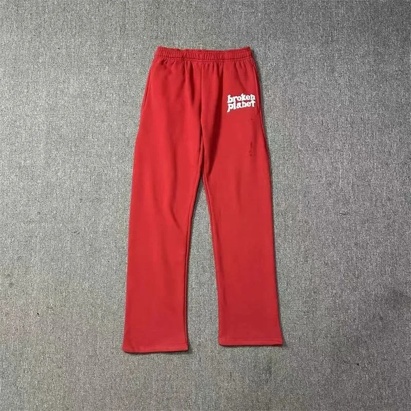 Broken Planet Market Red Sweatpants