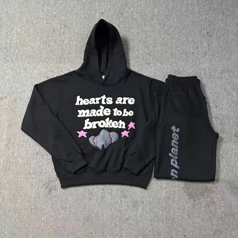 Black Hearts Are Made to Be Broken Co-ord Set