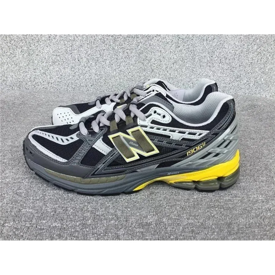 New Balance 1906V2 Black/Grey/Yellow Sneakers
