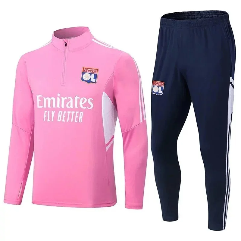 Nike Olympique Lyon Pink Air Max Tracksuit