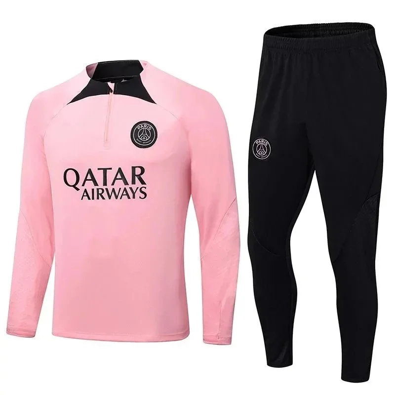 Paris Saint-Germain Tennis Club Pink & Black Tracksuit