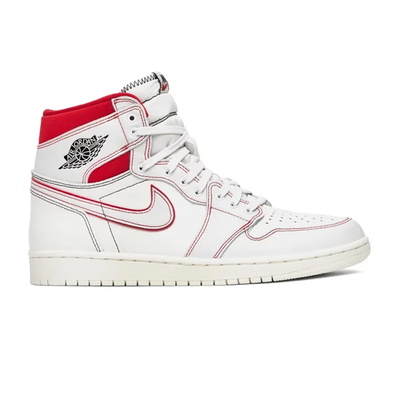Nike Air Jordan 1 White/University Red Sneakers