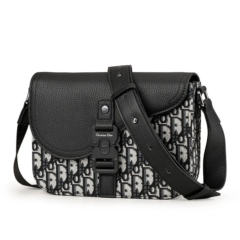 Christian Dior Dior Book Tote Black & White Monogram Bag