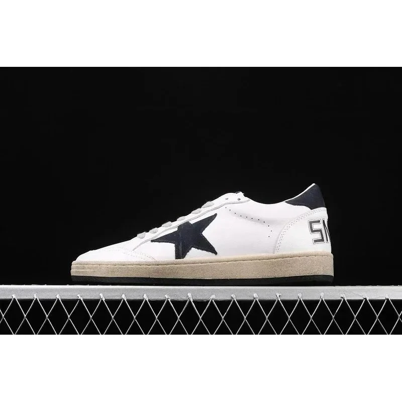 Golden Goose Super-Star White/Black Sneakers