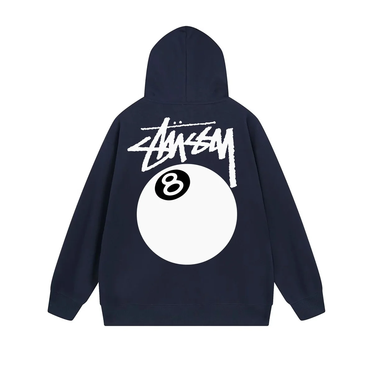 Stussy 8 Ball Hoodie Navy