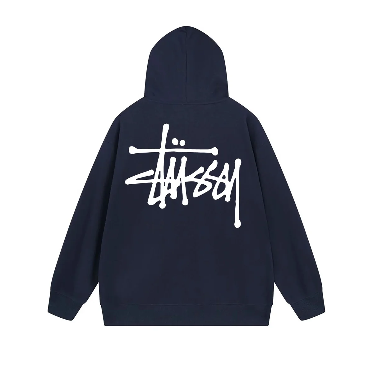 Stussy Stüssy Hoodie Navy Solid Pullover