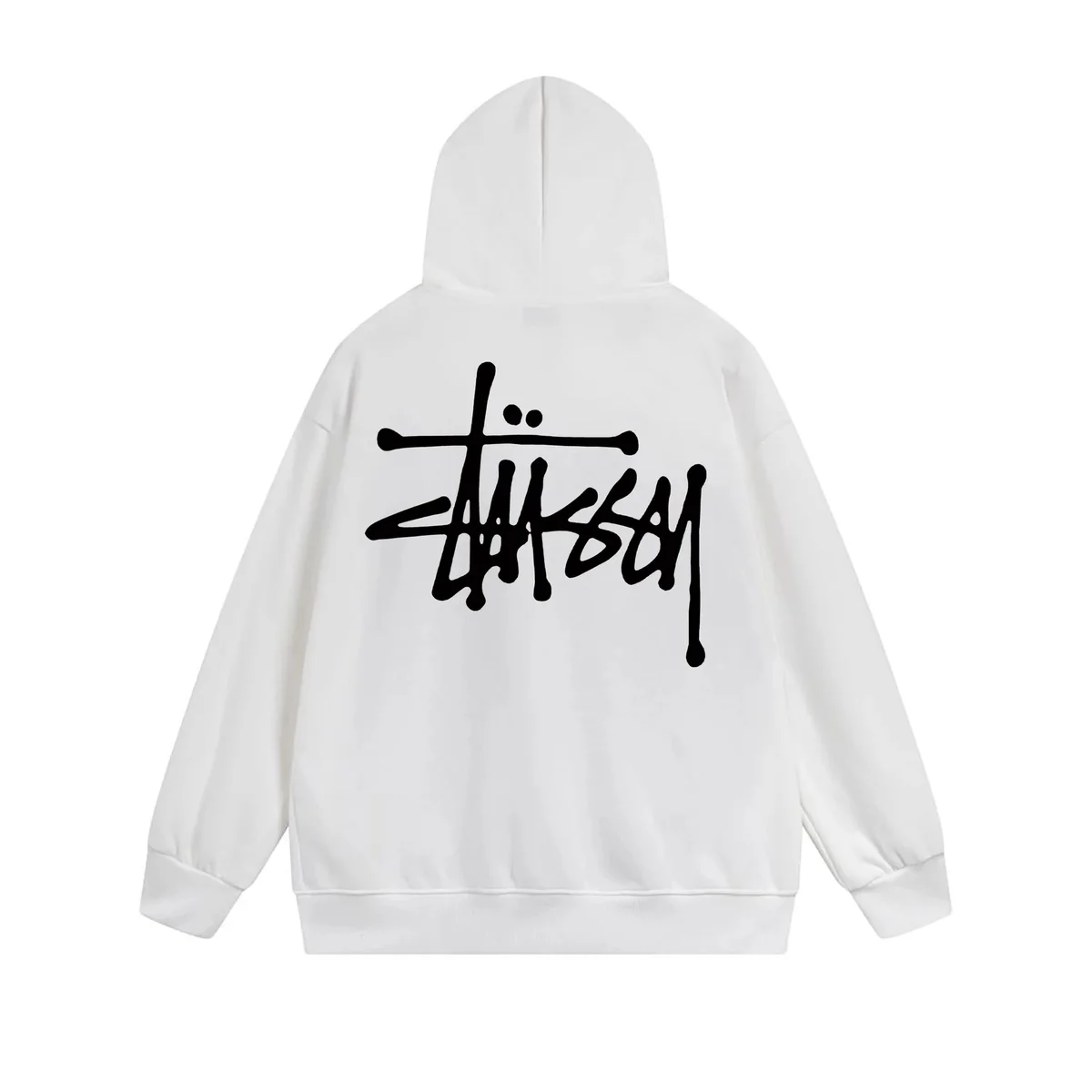 Stussy Stüssy Hoodie White Solid Sweatshirt