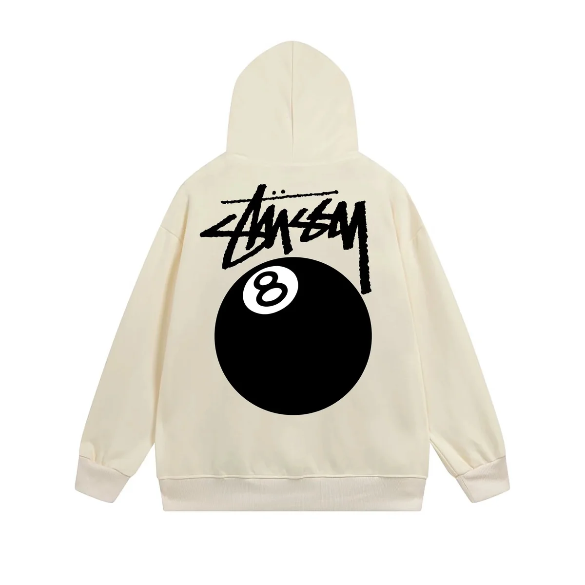 Stussy Stüssy 8 Ball Hoodie Cream