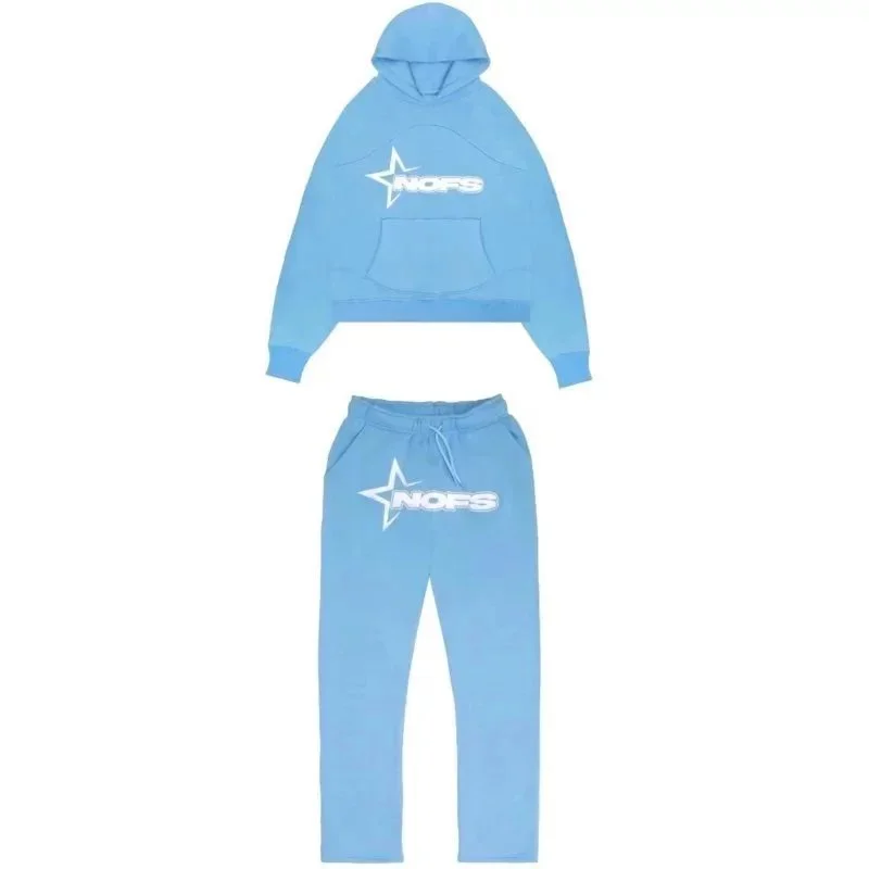 NOFS 04淡蓝 Tracksuit Set