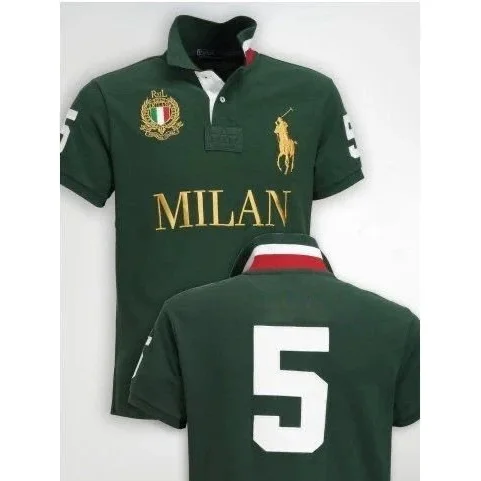 Polo Ralph Lauren Classic Logo Milan Polo Shirt Green