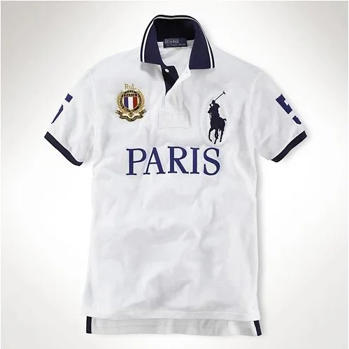 Polo Ralph Lauren Paris White Polo Shirt