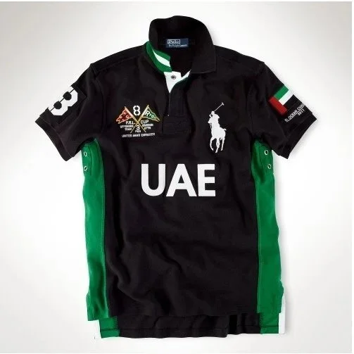 Polo Ralph Lauren UAE Polo Shirt Black/Green