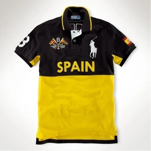 Polo Ralph Lauren Spain Polo Shirt Yellow/Black