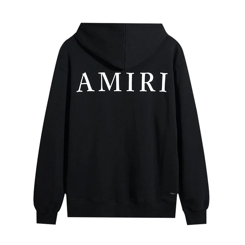 Amiri Black AMIRI Logo Hoodie