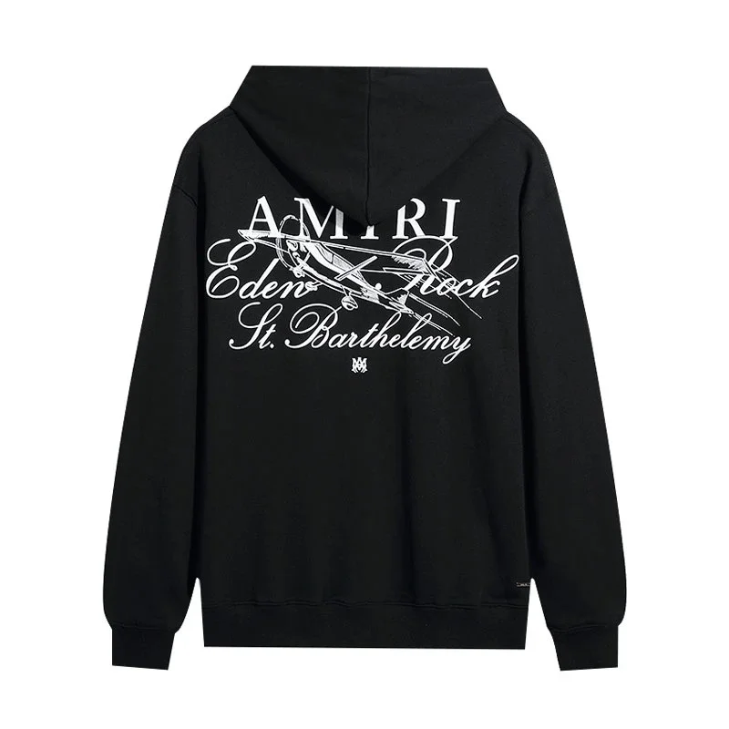 Amiri Eden Rock St. Barthelomy Black Hoodie