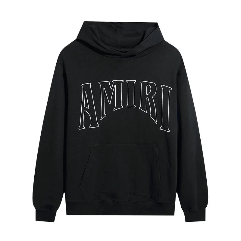 Amiri Black AMIRI Logo Hoodie