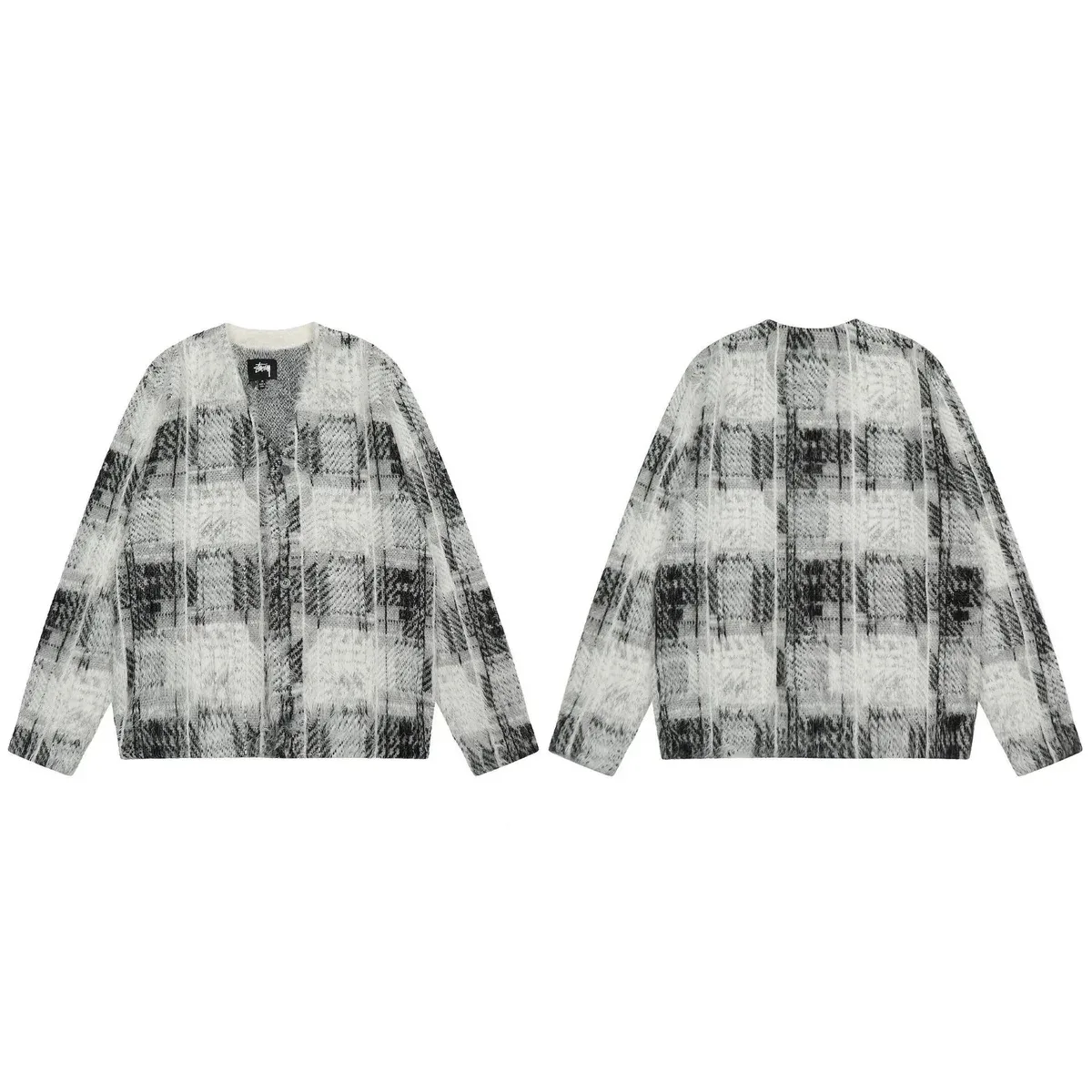 Stussy Stüssy Cardigan ST07 Grey Sweater
