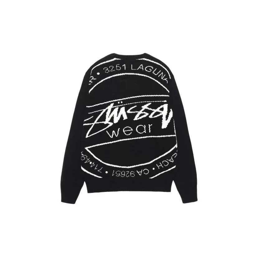Stussy Stüssy Bear Sweater ST21 Black