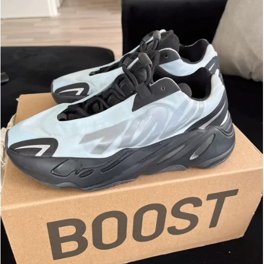 Adidas Yeezy 700 Static Black Sneakers