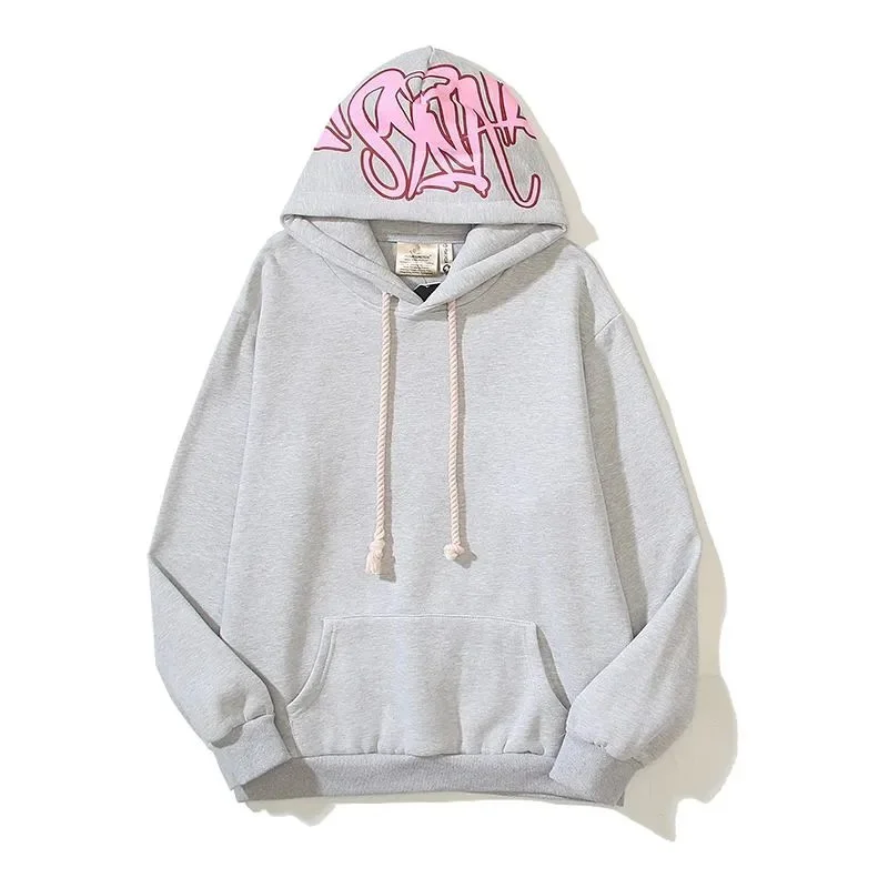 Unisex Grey 'SKIN' Graphic Hoodie