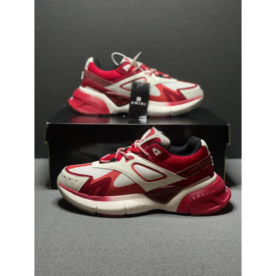 Amiri A-12 Red Sneakers