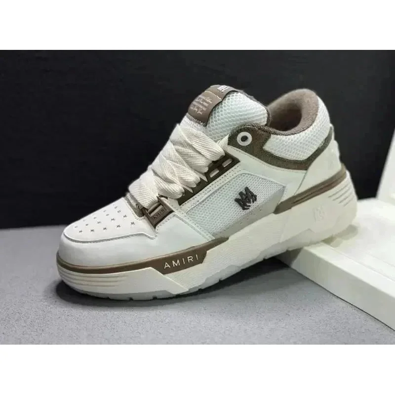 Amiri AMRI B-5 White/Brown Sneakers