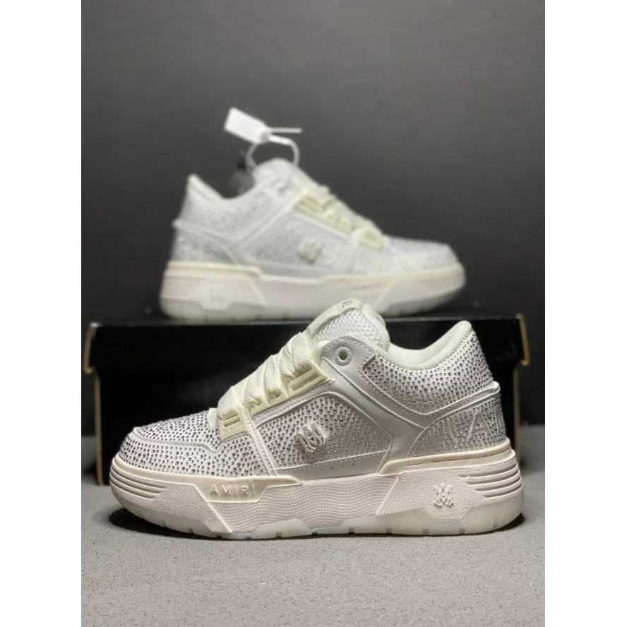 Amiri B-15全白钻 Sneakers