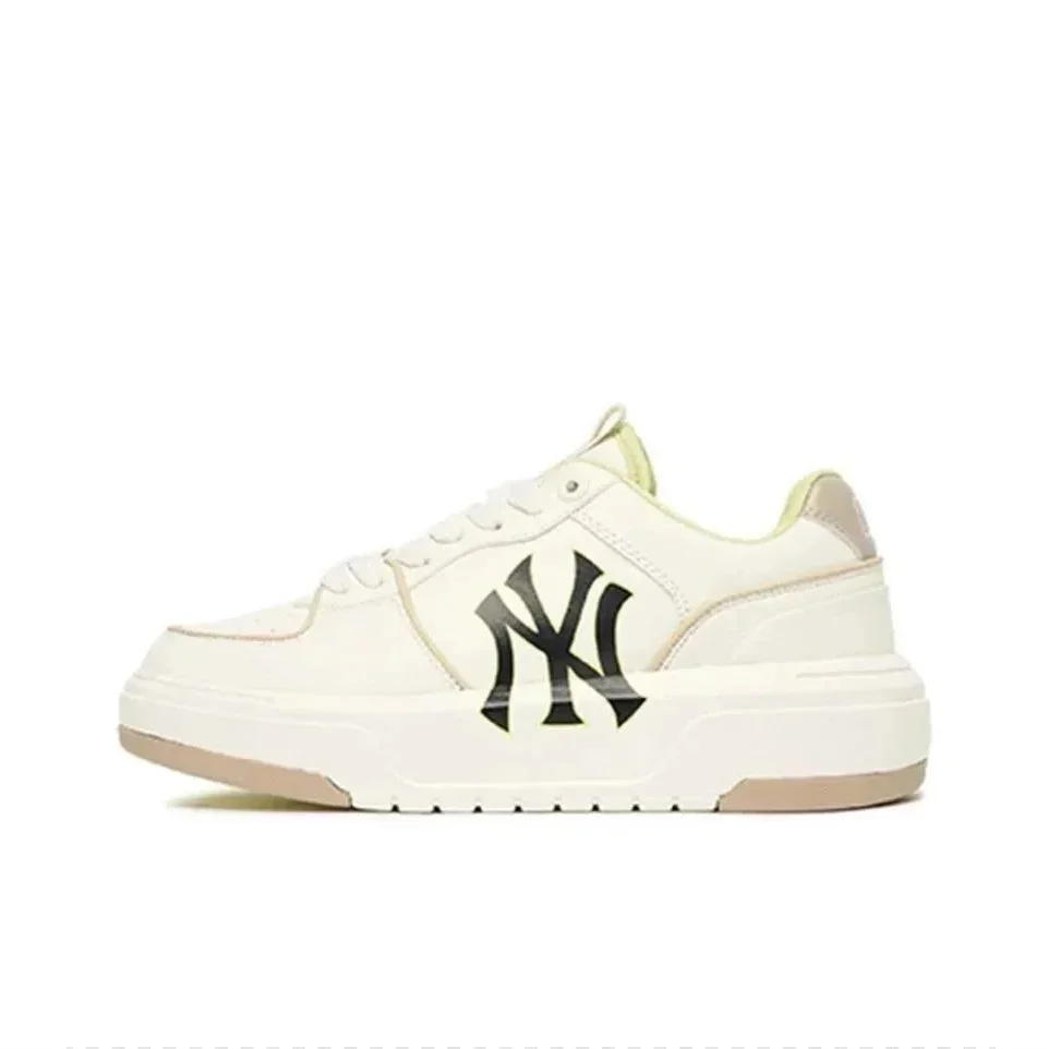 New York Yankees White Yellow Sneakers