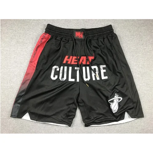 Black Red Heat Culture Shorts