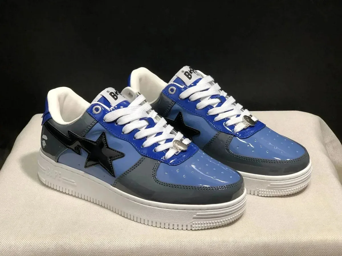 A Bathing Ape BAPE STA Blue Gradient Sneakers