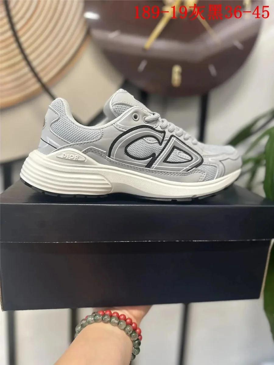 Dior Dior Book Tote Grey/Black Sneakers