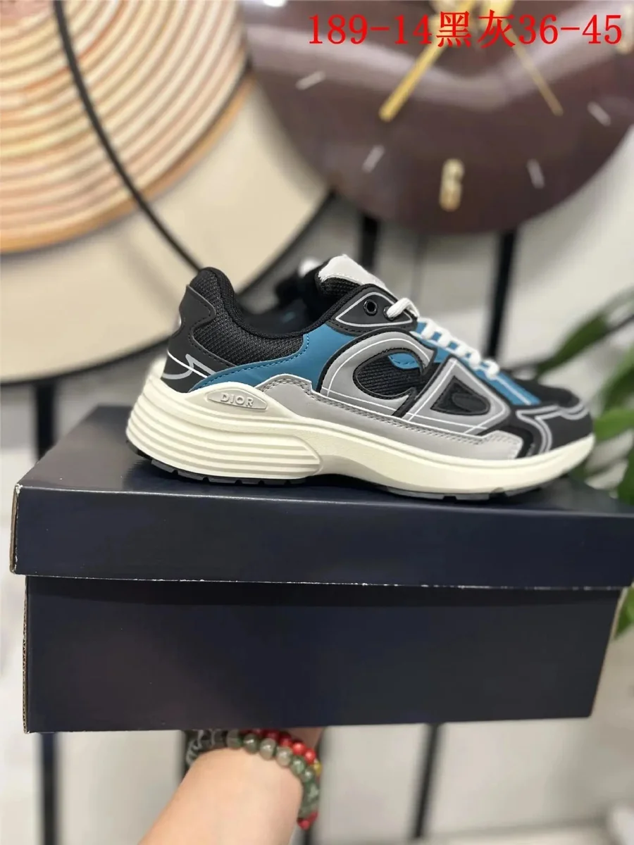 Dior Dior Book Tote Black/Blue Sneakers