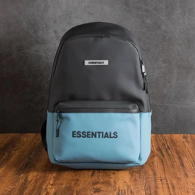 ESSENTIALS Black & Blue Backpack