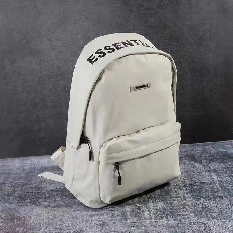 ESSENTIALS-米白色【丝印】-款3 Backpack