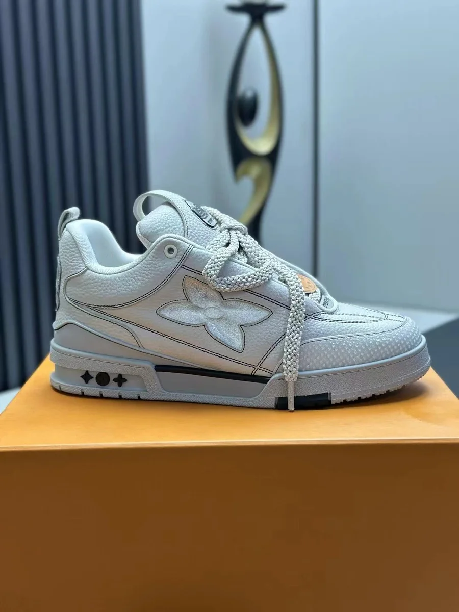 Louis Vuitton LV Trainer White Sneakers