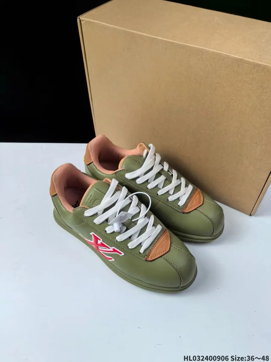 Louis Vuitton Tabi Olive Green Sneakers