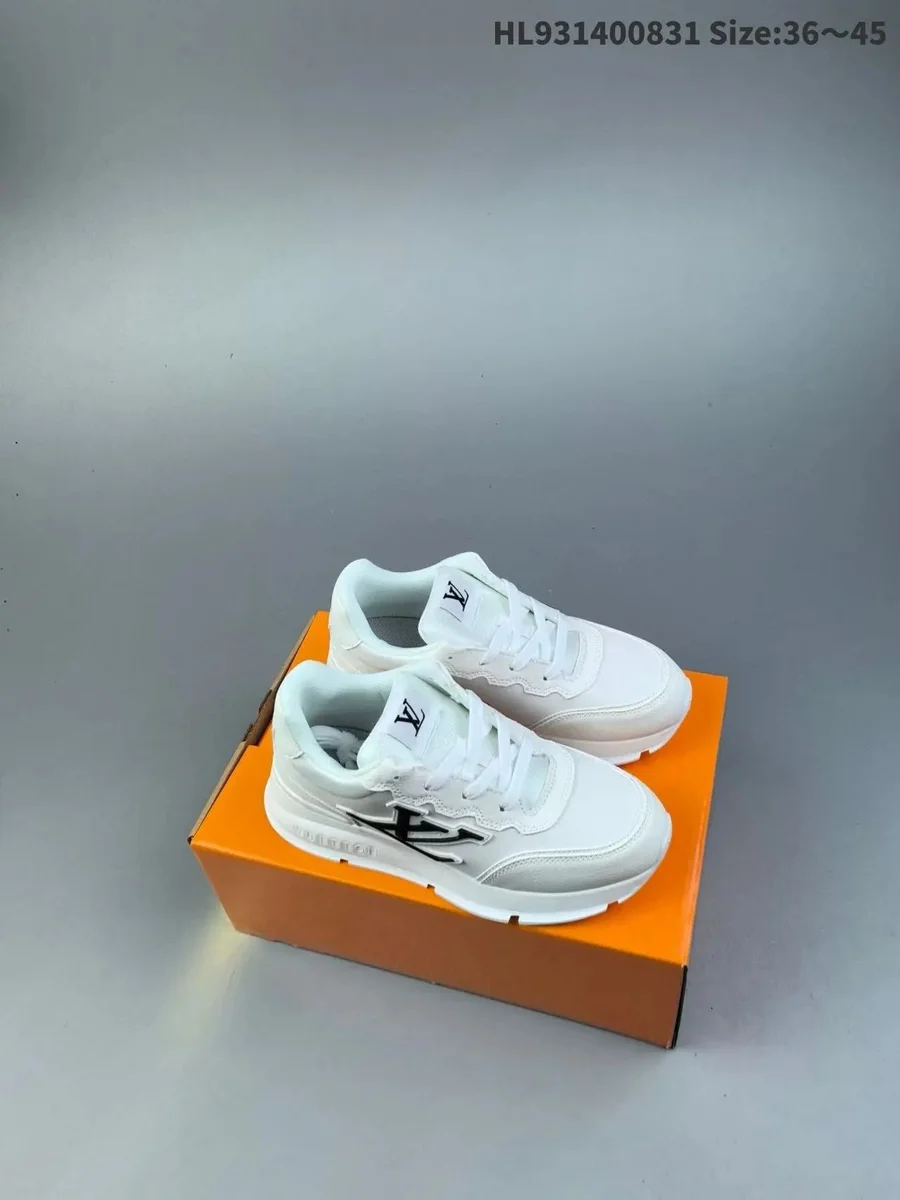 Louis Vuitton LV Trainer White Sneakers