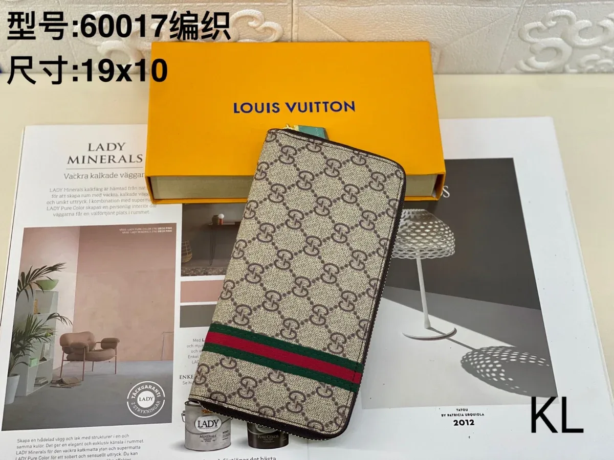 Louis Vuitton Neverfull GG Canvas Wallet