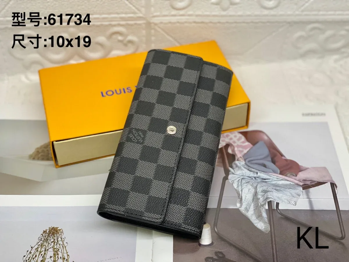 Louis Vuitton Damier Graphite Check Wallet