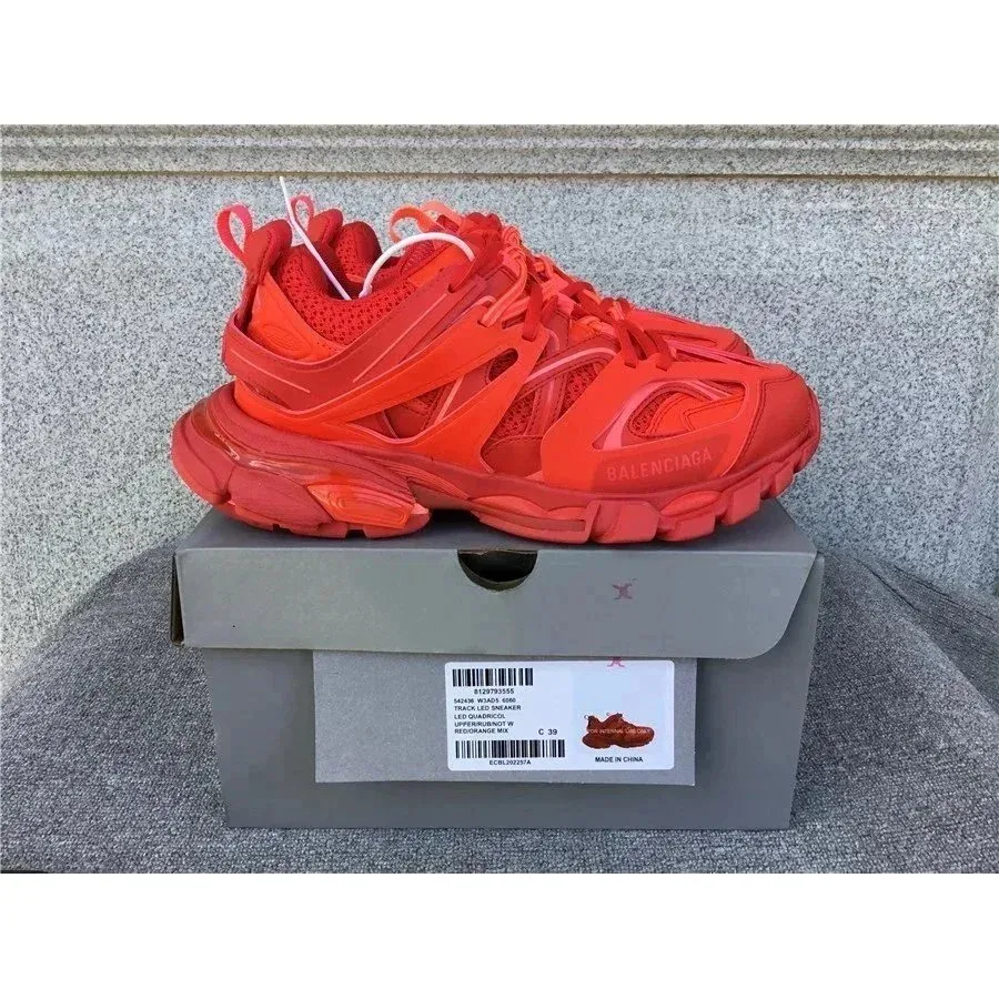 Balenciaga Track Triple Red Sneakers