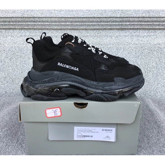 Balenciaga Triple S 5 Black Sneakers