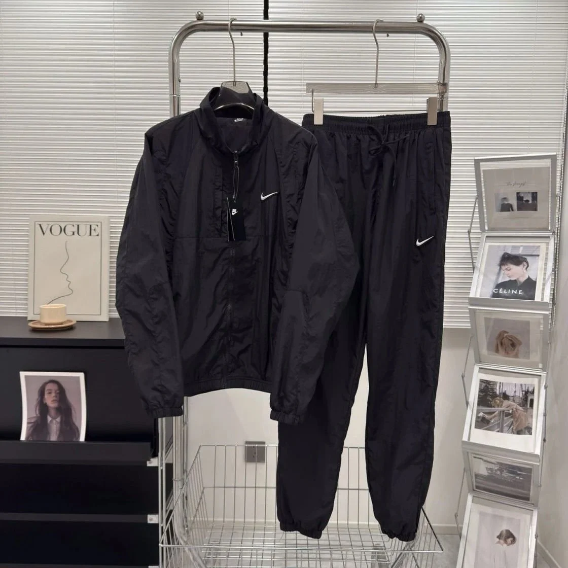 Nike Air Force 1 Black Tracksuit Set
