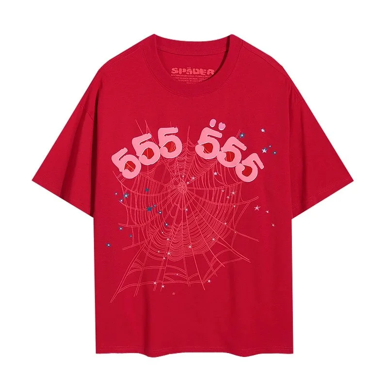 Palm Angels Spider Red Web T-Shirt