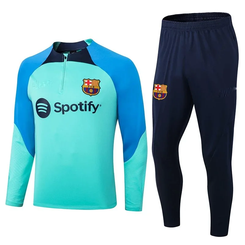 Nike FC Barcelona Training Set Mint/Blue Tracksuit