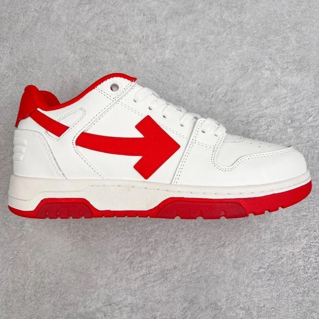 Saint Laurent Saint Laurent YSL Arrow White/Red Sneakers White - 1
