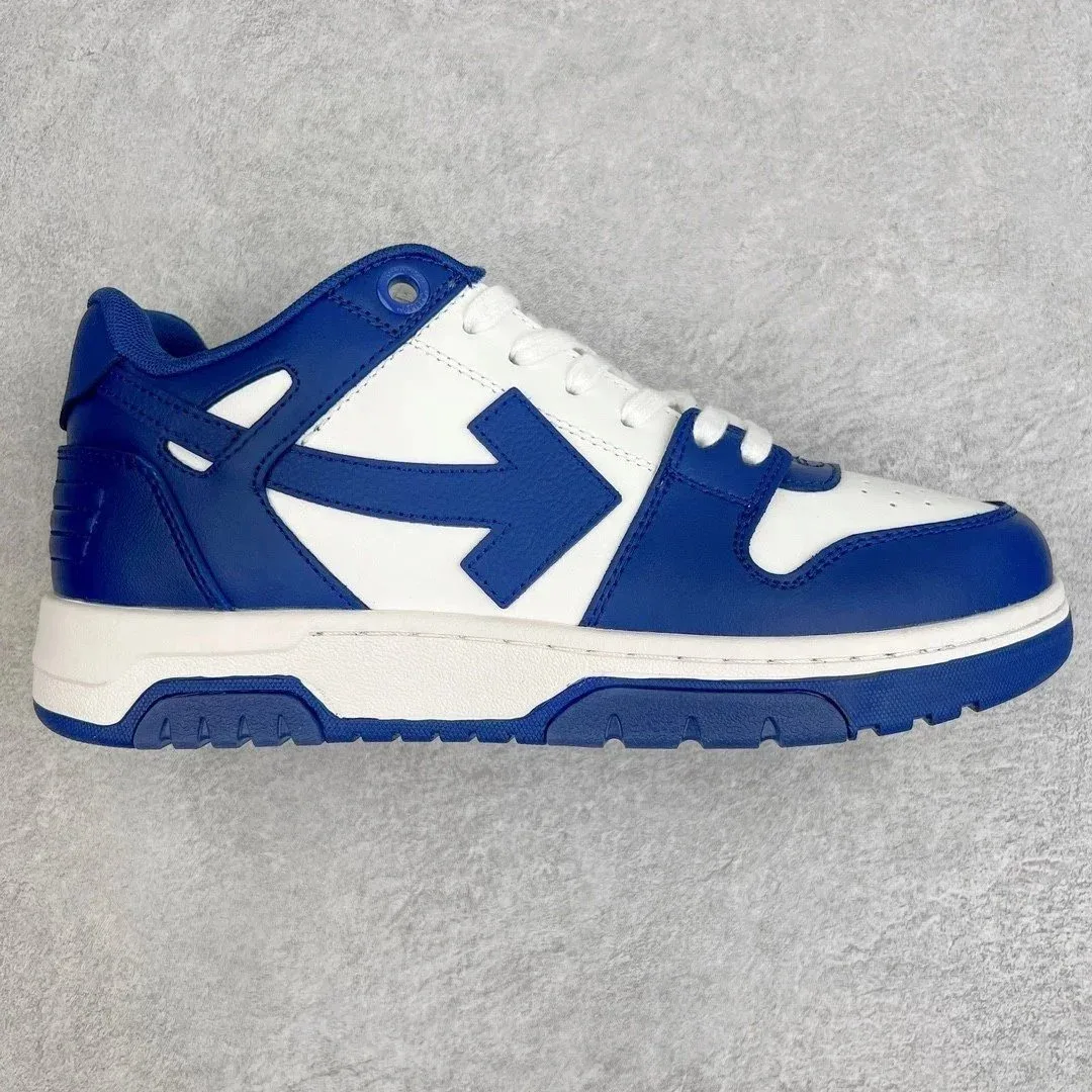Other Unisex Blue & White Arrow Sneakers Blue - 1