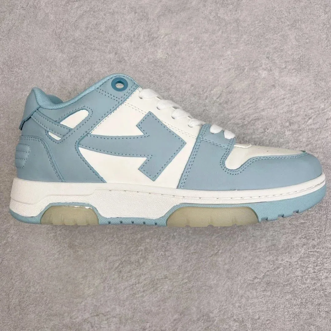 Lake Blue Off White Sneakers