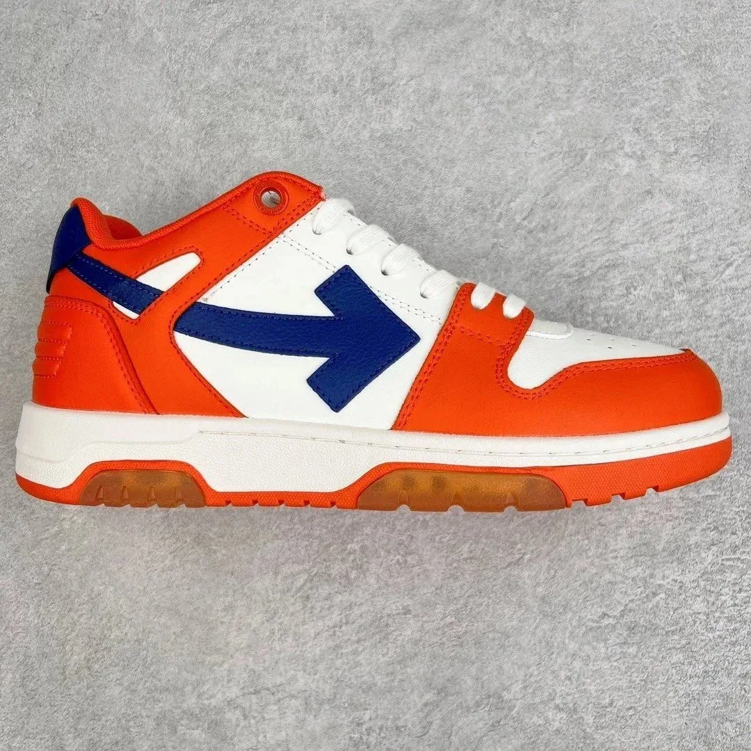 Louis Vuitton Air Force 1 Blue Orange Sneakers